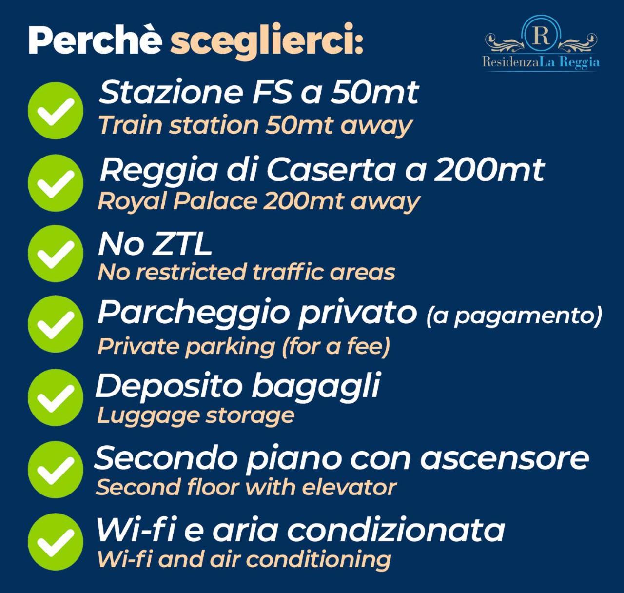 Bed and Breakfast Residenza La Reggia Caserta Exterior foto